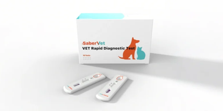 Triple Antigen Test for Canine Parvo, Corona, and Giardia Sold by Antigenne